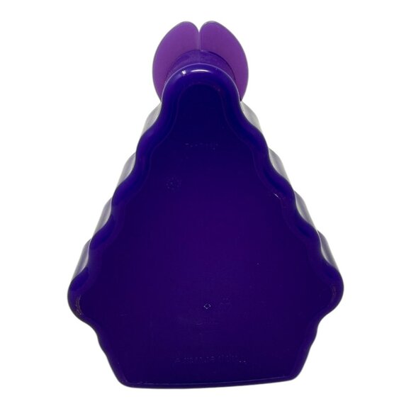 Tupperware Grape Forget Me Not Storage Container Purple Lunch Snack Hinged Lid - Picture 3 of 7